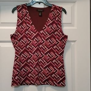 White House black market sz M sleeveless blouse